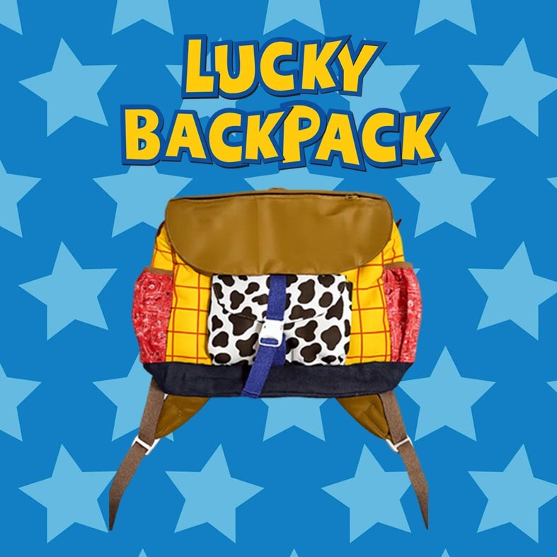 LUCKY BACKPACK WOODY TOY STORY