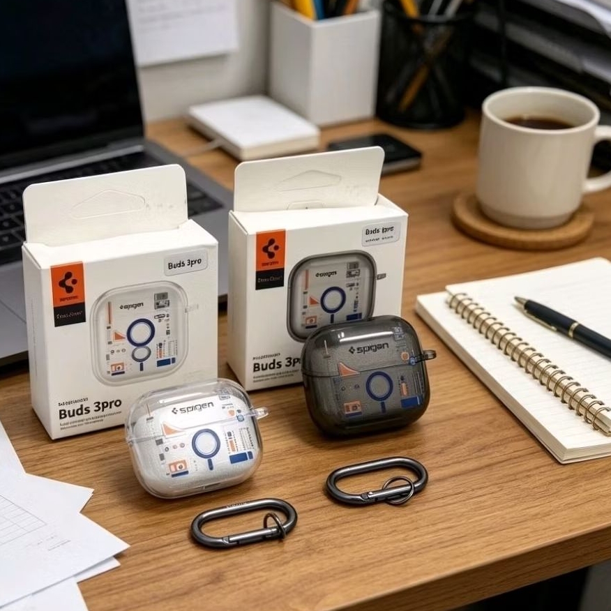 MESIN CASE SAM GALAXY BUDS 3 BUDS 3 PRO BUDS 3 FE แบรนด์เครื่อง TRANSPARENT SPG