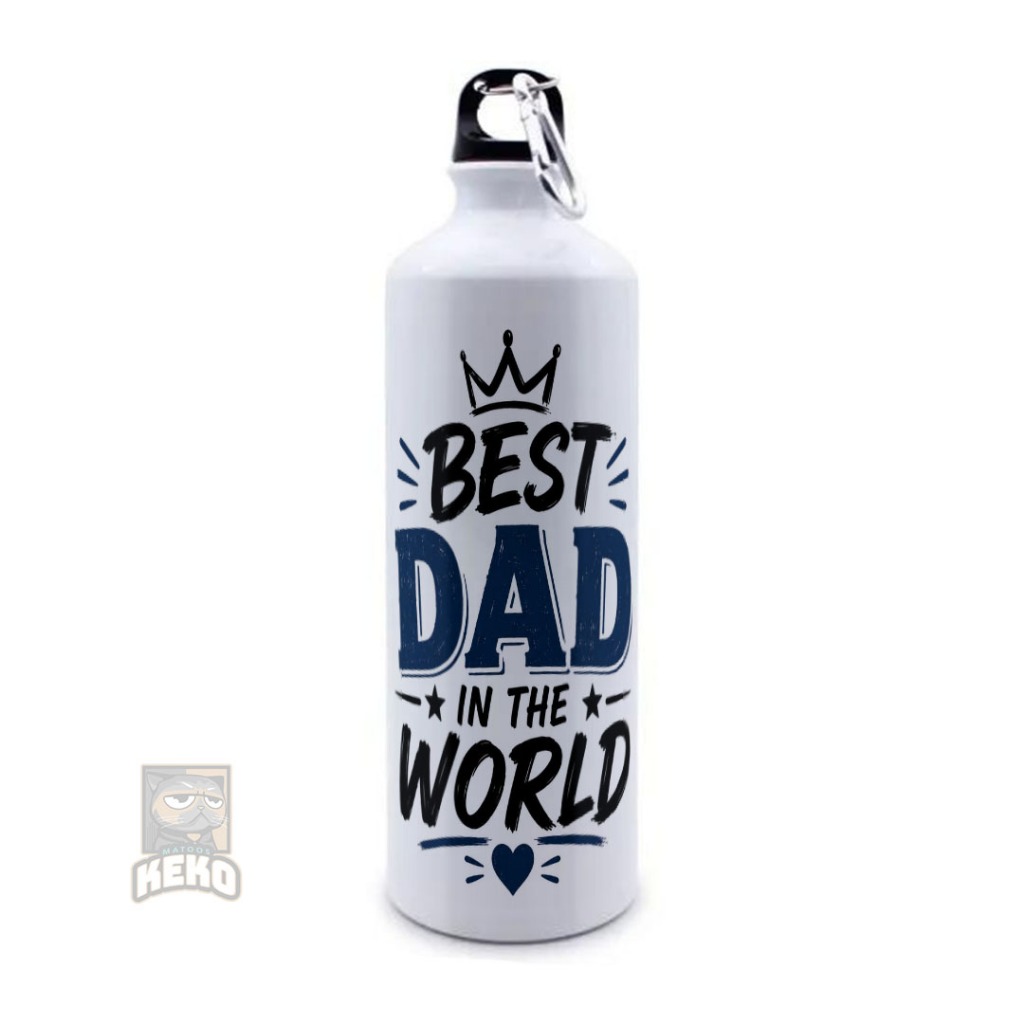 Best Dad in the world v4 Sport Bottle