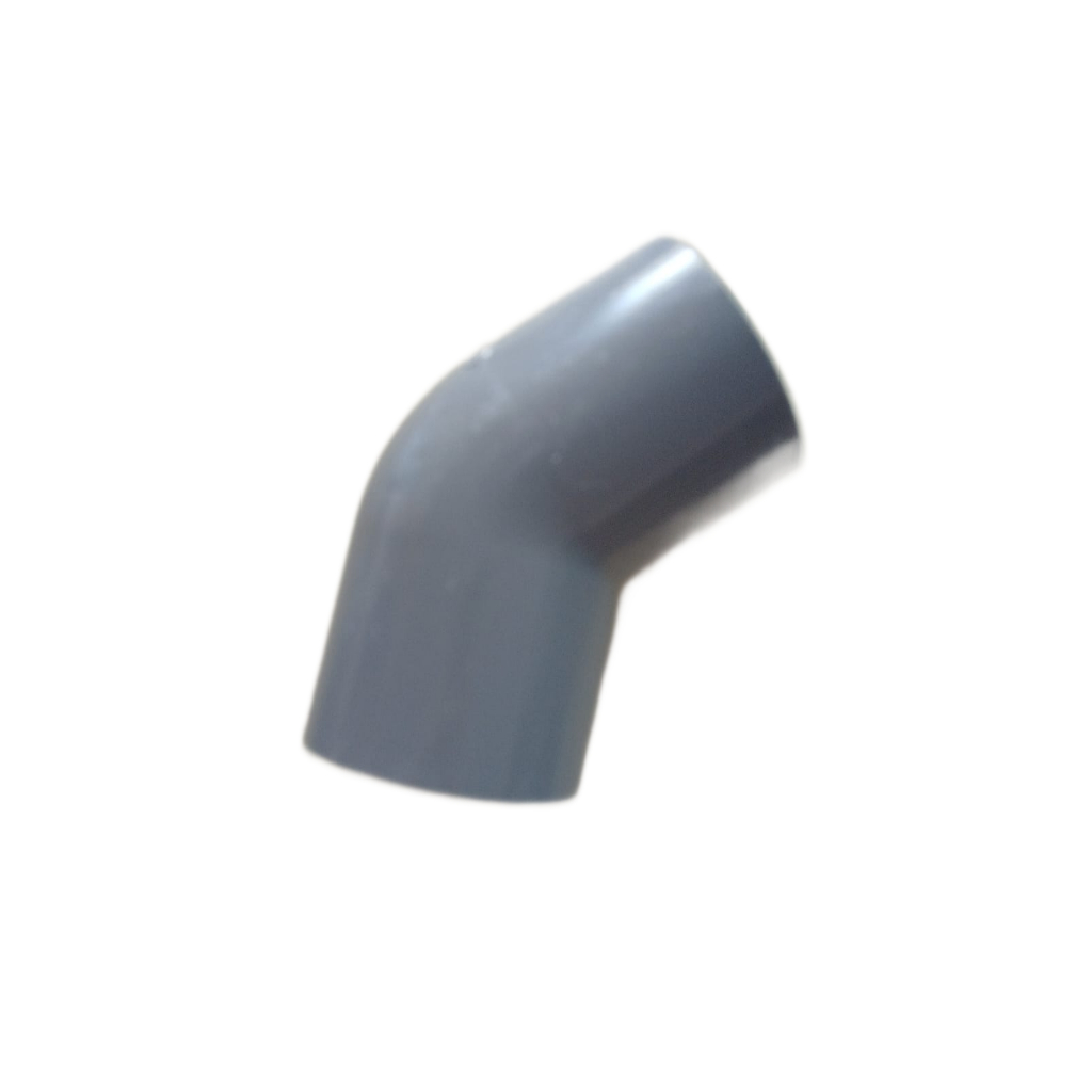 PVC ELBOW FITTING PVC 45 DEGREE 3 นิ้ว TYPE AW (TS) แบรนด์ RUCIKA / KNEE PVC 45 DEGREE TYPE AW (TS)