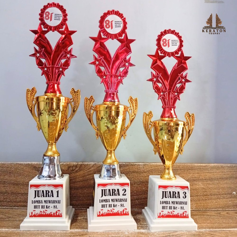 ชุดถ้วยประกาศอิสรภาพเดือนสิงหาคม 1st 2nd 3rd Place B13