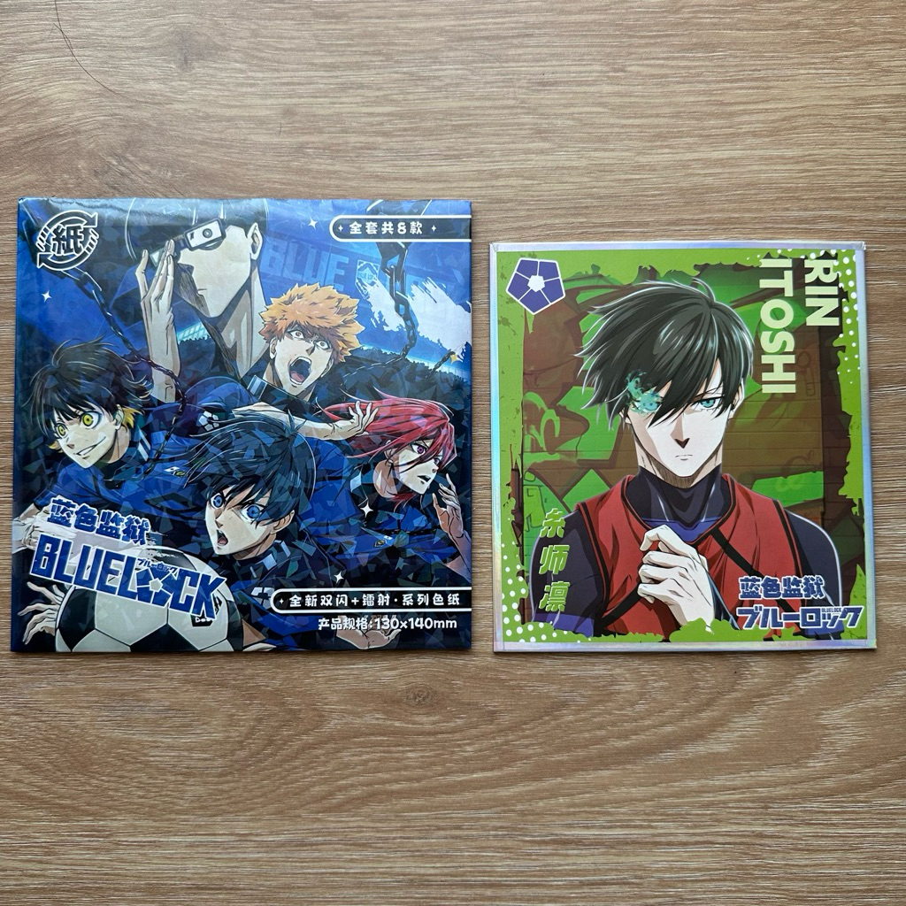 [READY] SHIKISHI BLUE LOCK - ITOSHI RIN