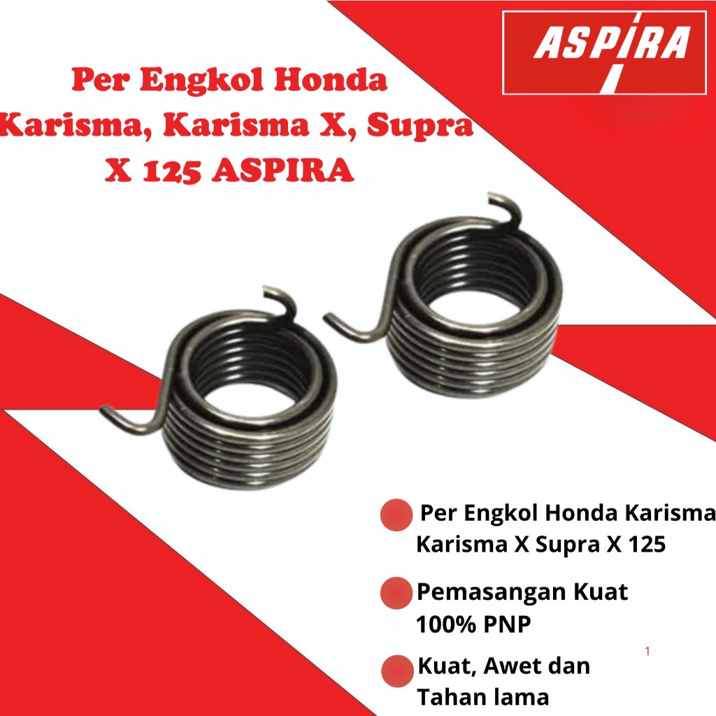 SPARING KICK START / CRANK SPRING KICK START KARISMA / SUPRA 125 – ยี่ห้อ ASPIRA