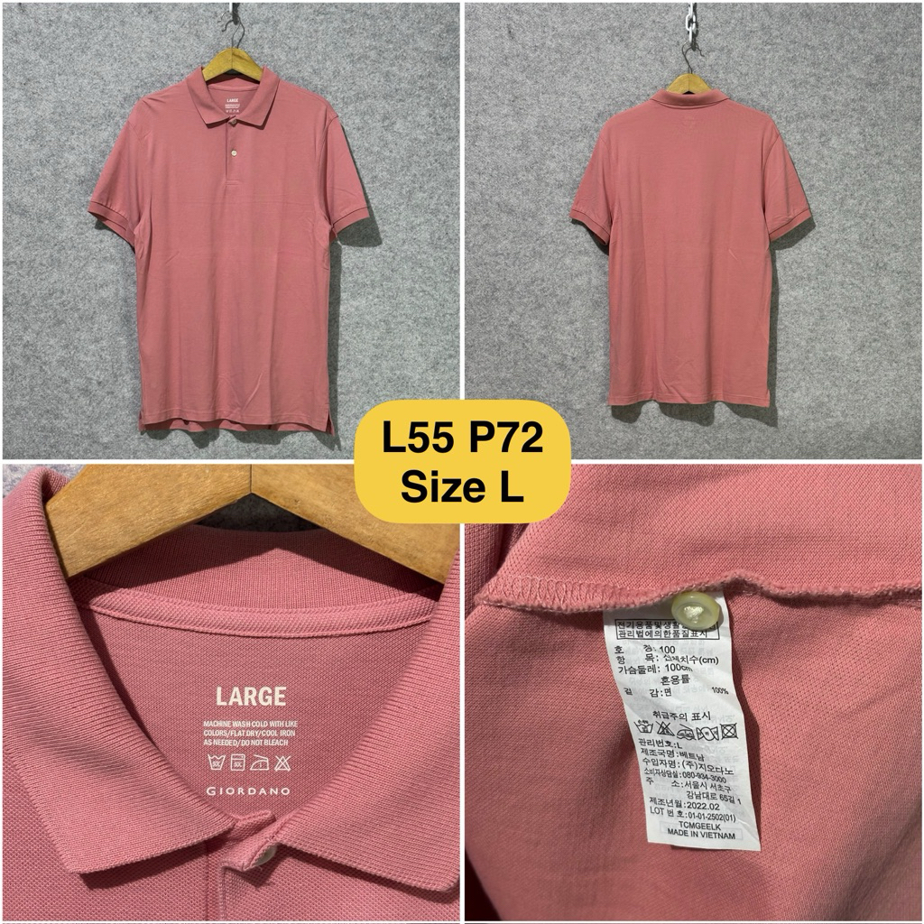 เสื้อโปโล Giordano ดั้งเดิม