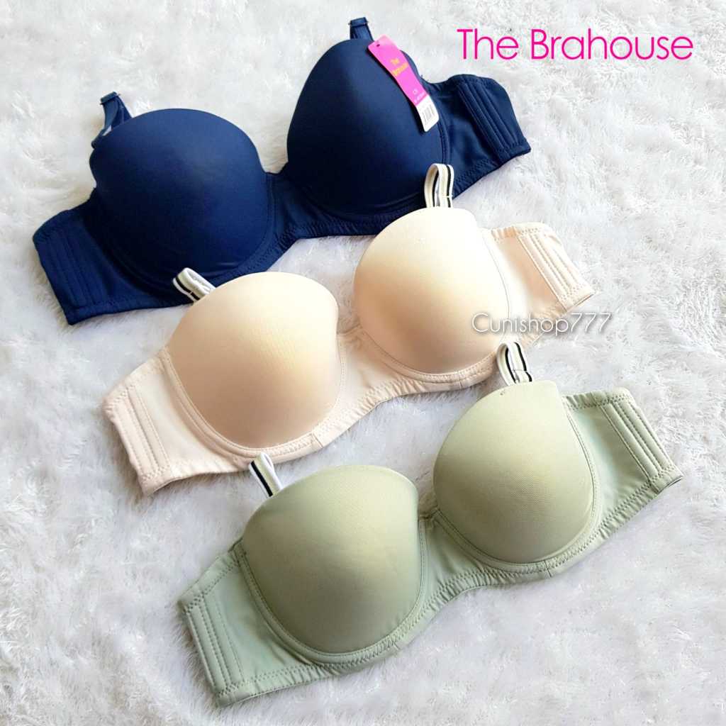 HOUSE BRA UNDERWEAR BRA 34B 34C BH 1/2 CUP UNDERWIRE HALF PLAIN 847 1492