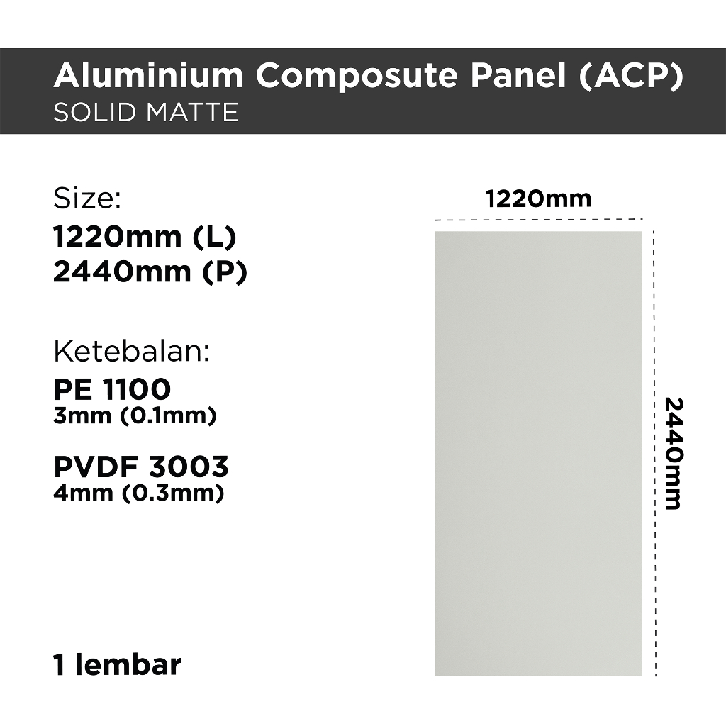 BRAVIO ACP BA 1001 - CHALK