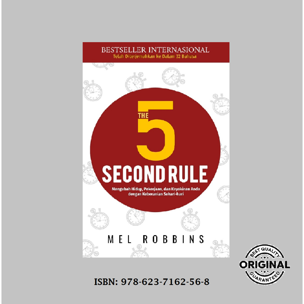 THE 5 SECOND RULE - Mel Robbins (MOTIVATIONAL BOOK)