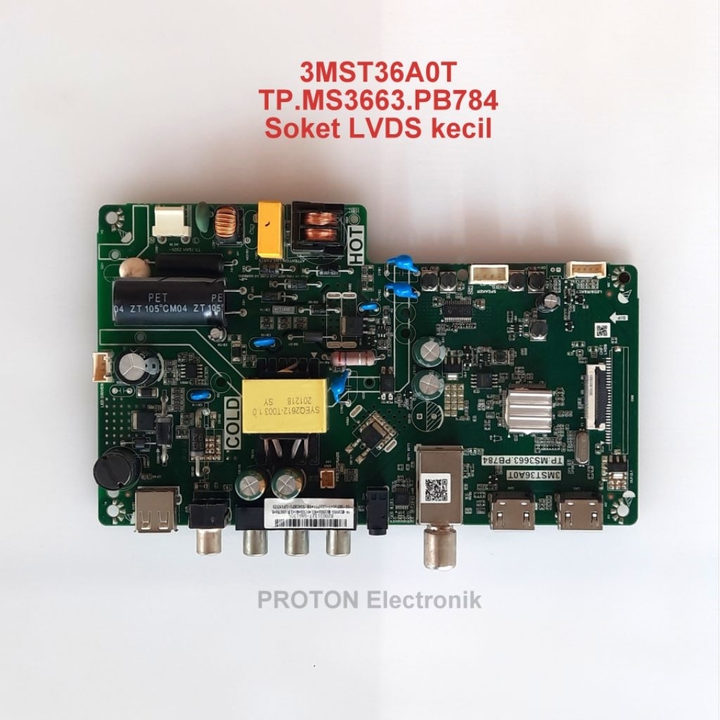 MESIN TCL L32D3000 L32D3000B L32D300B MB LED TV เมนบอร์ด LCD 3MST36A0TP.MS3663.PB784 LVDS เครื่อง Mo