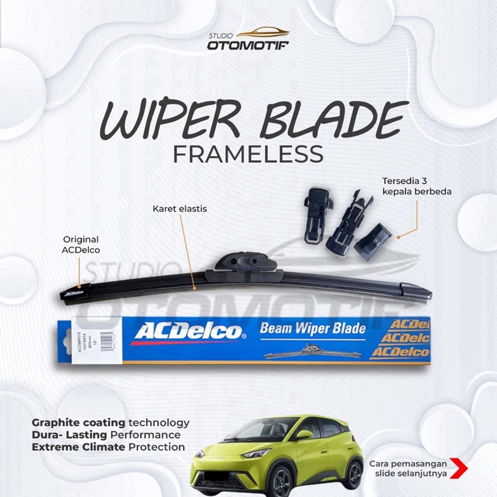 WIPER Ato1 Ato 1 22-16 ACDELCO BEAM FRAMELESS