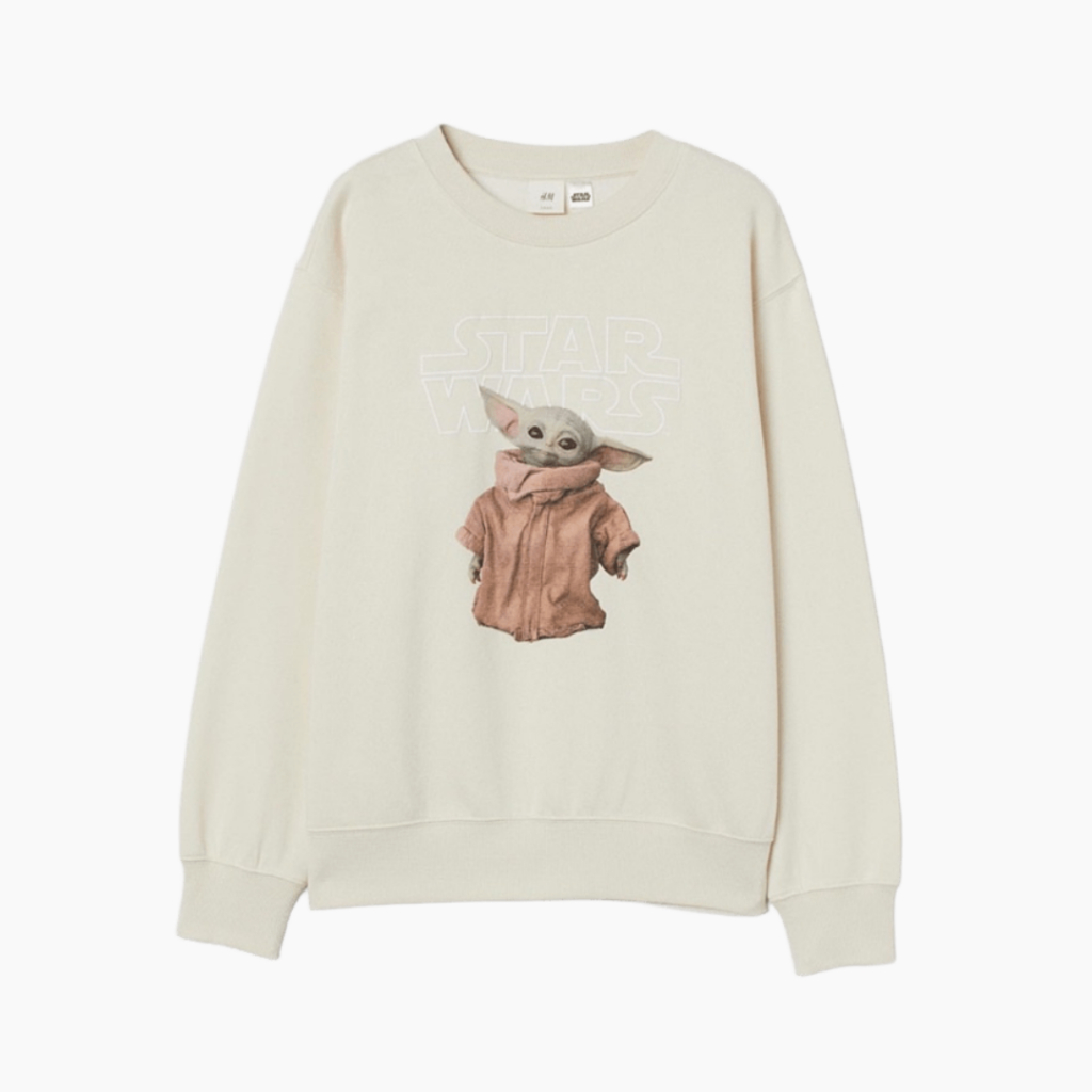 HM Star Wars Baby Yoda Crewneck
