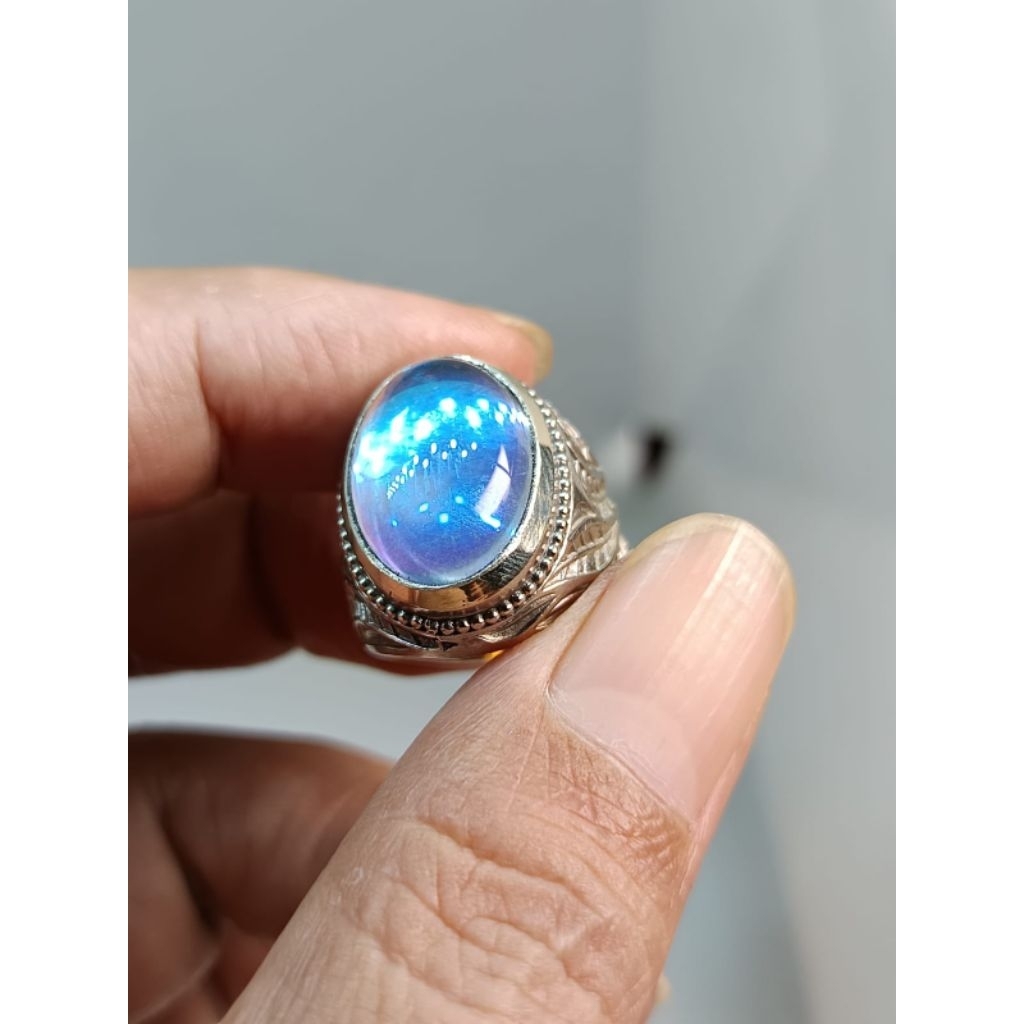 INDIAN KALIMAYA OPAL STONE RING FULL JARONG ของแท้ STONE A1