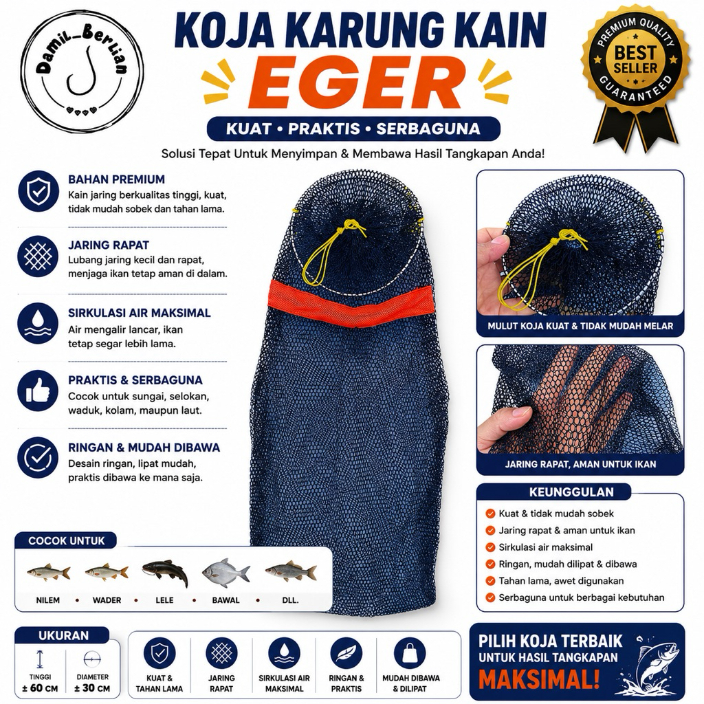 KOJA EGER CLOTH SACK TOP COVER WHOLESALE DAMIL_BERLIAN