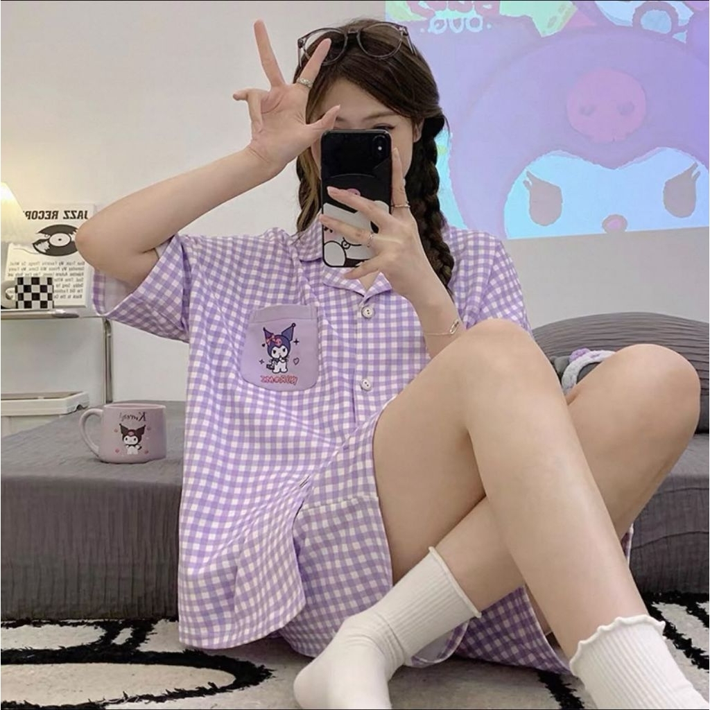 JF - ชุด HP PAJAMA นําเข้า / กางเกงร้อนนําเข้า PAJAMA / PREMIUM KOREAN WOMENS PAJAMA