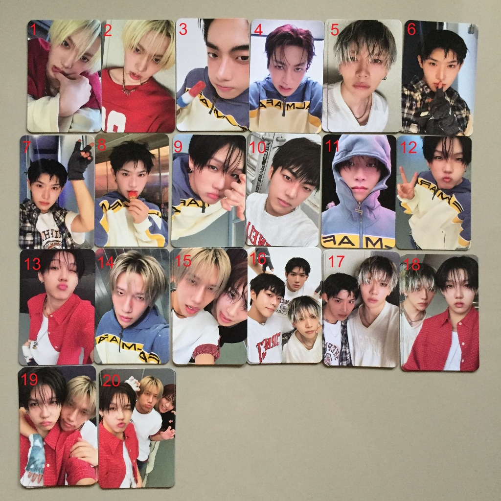 Photocard อย่างเป็นทางการ Modyssey Got Hooked อัลบั้มราคาต่ํากว่า Yichen Hengyu Rowan Lynnlynn Li Zi