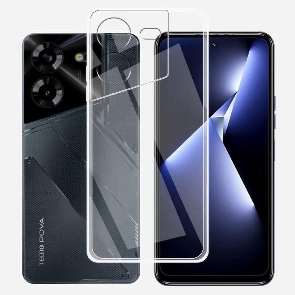 เคสใส HD TECNO POVA 7 ULTRA 6 6 PRO 5PRO NEO 2 / NEO 3 Softcase Ultra Crystal Premium ซิลิโคนใสหนา