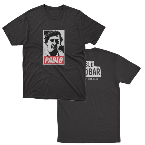 เสื้อยืดฟิกเกอร์โลก - PABLO ESCOBAR - PABLO ESCOBAR TSHIRT
