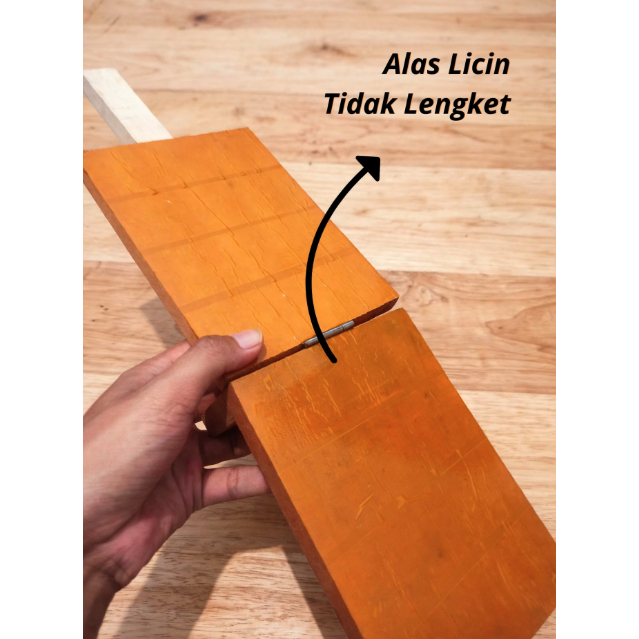 Plenetan Gendar Rice Cracker Mold ไม้ Opak Traditional Cracker การพิมพ์เครื่องมือไม้ Cracker Mold
