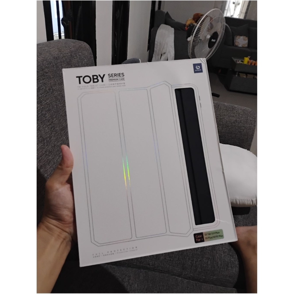 เคส TOBY Trifold สําหรับ Samsung Tab S10 Plus, S9 Plus, S9 FE Plus