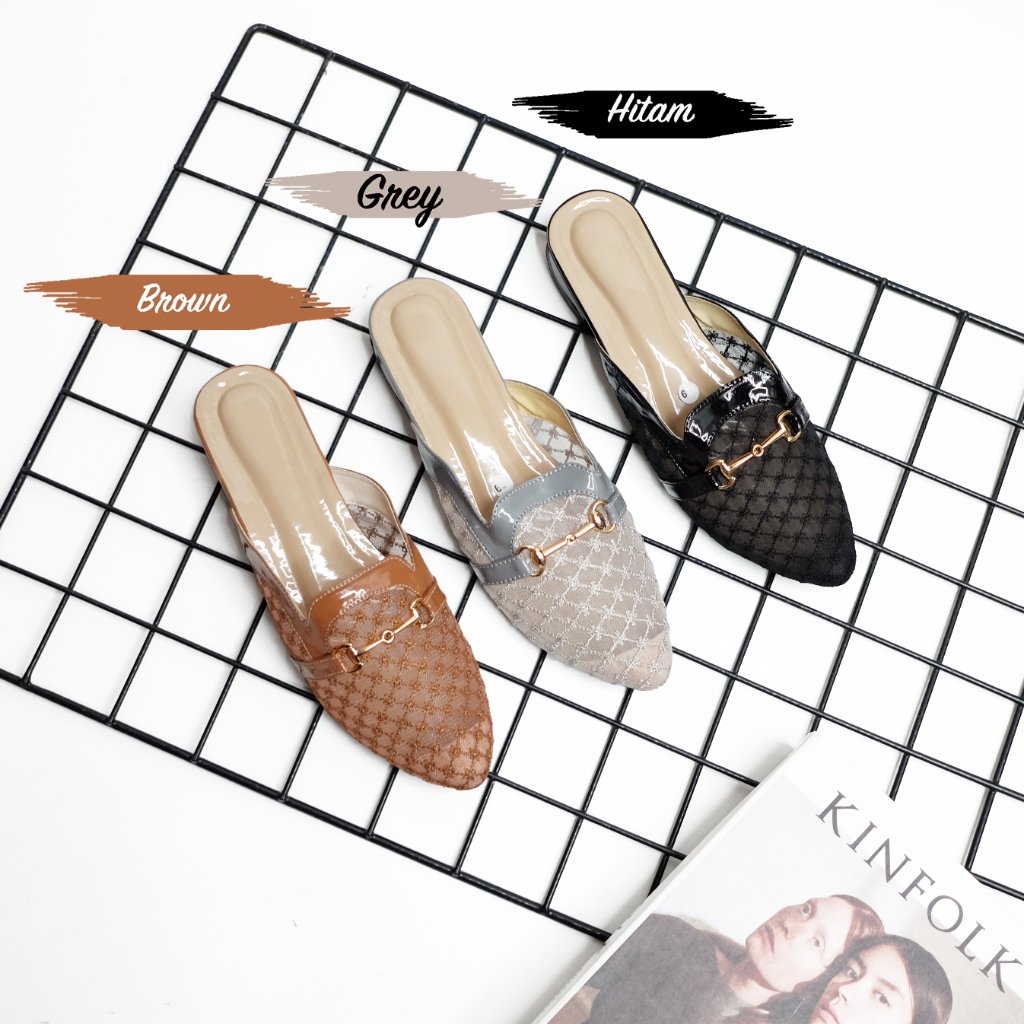 Keiko Slip On Flat Shoes - รองเท้าสลิปออนผู้หญิง Flat Ballerina
