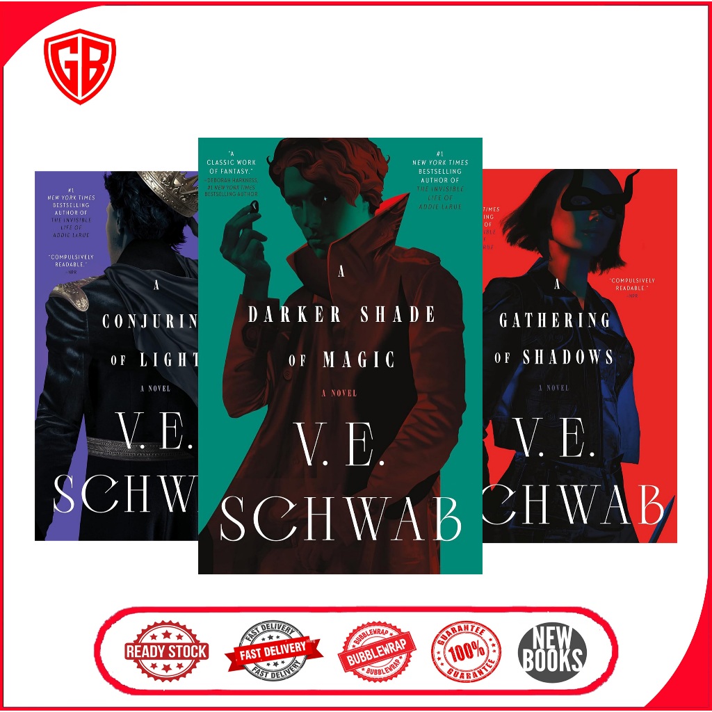 Shades of Magic (3 book series) by V. E. Schwab