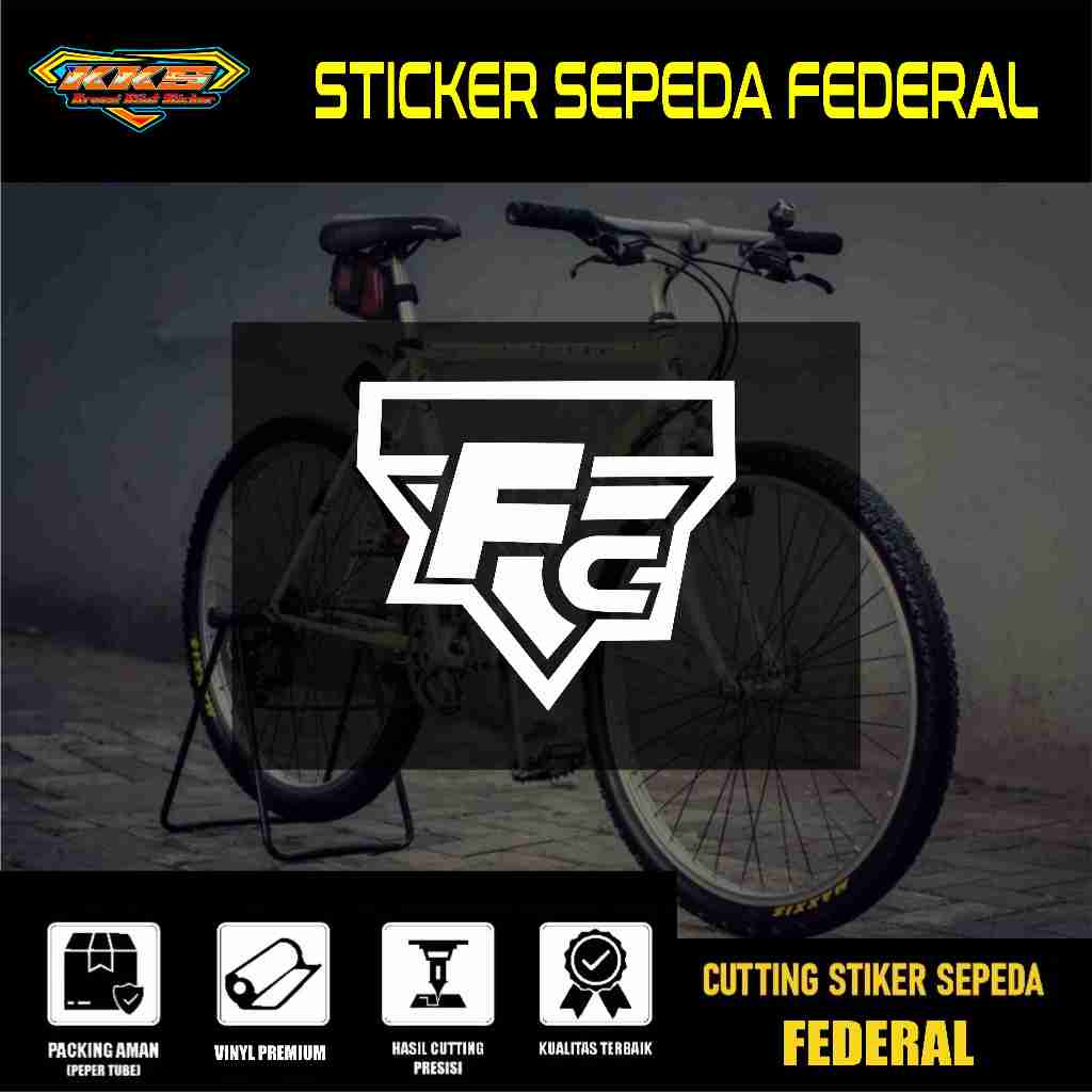 สติ๊กเกอร์ตัดจักรยาน Federal FC