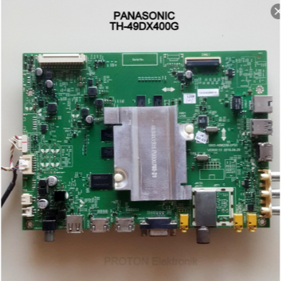 MESIN Panasonic LED สมาร์ททีวีเมนบอร์ด TH-49DX400G TH 49DX400G TH-43DX400G 43DX400G 43DX400T 49DX400