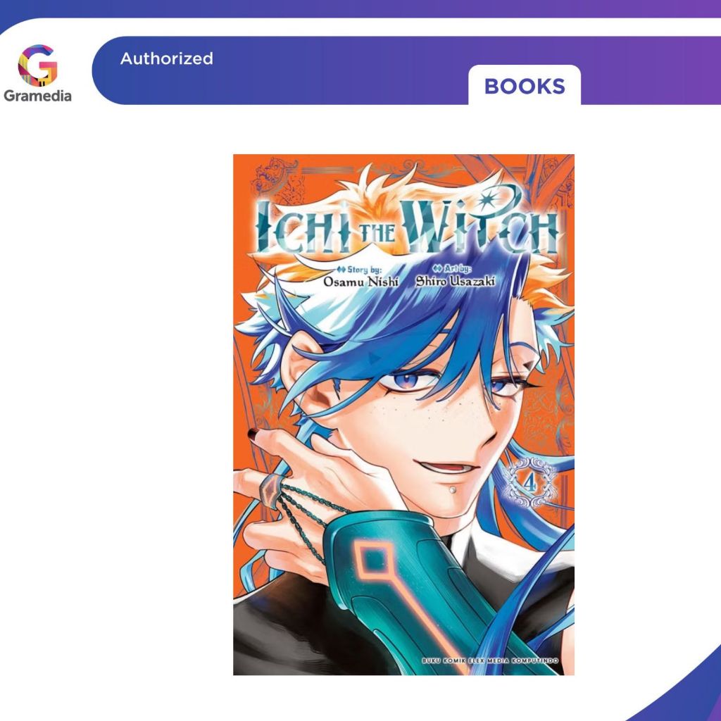 Gramedia Pekanbaru - ICHI THE WITCH 04