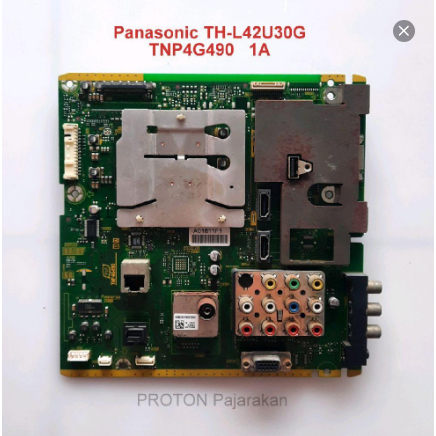 MESIN Panasonic TH-L42U30G TH L42U30G LED TV เมนบอร์ด Viera TNP4G490 1A A01811F1 PCB Mobo LCD TC-L42