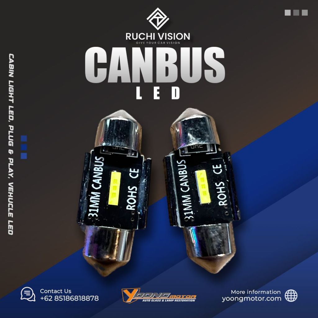 RUCHI VISION CANBUSS LED CABIN BULB
