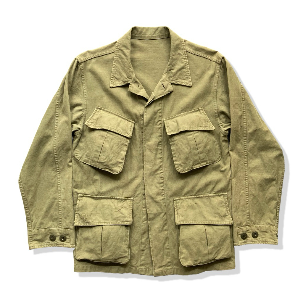 BAKER STREET 221 B JUNGLE JACKET SLANT POCKET OG MILITARY FAIGUE
