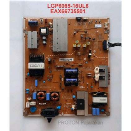 MESIN PSU LED TV LG 60UH770T 60UH770T-TA LGP6065-16UL6 EAX เครื่องจ่ายไฟ LCD66735501 เอย์64249901 PL