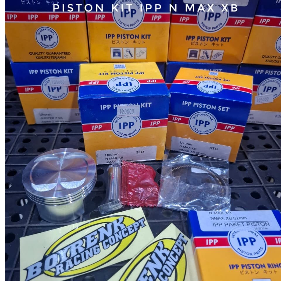 PISTON KIT YAMAHA NMAX XB 62/62.5/63/63.5/64 IPP - BOYRENK RACING