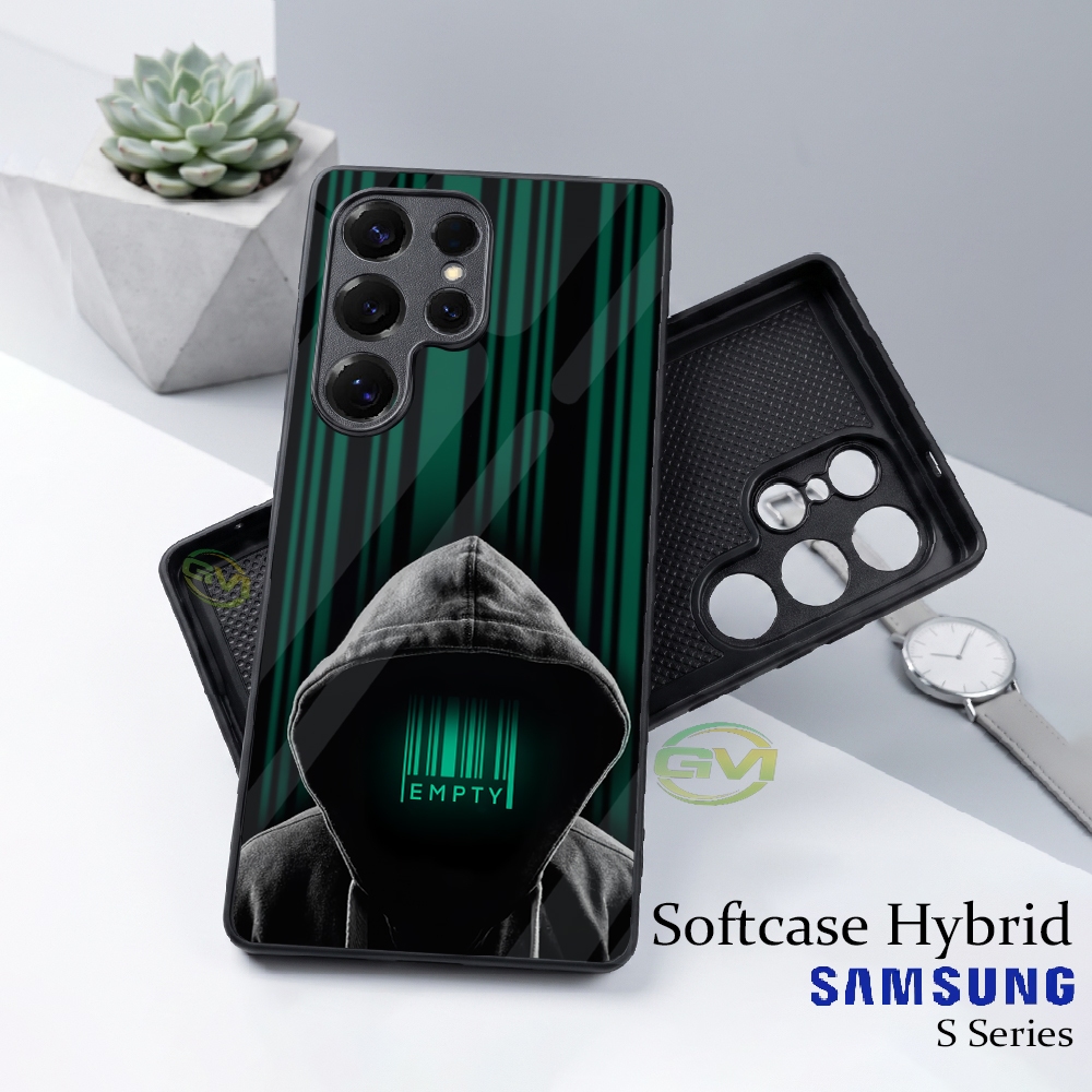 Samsung S21 S22 S23 S24 S25 S26 Ultra Glass Softcase |GM44| เคสซัมซุง | Mika Hp S21ultra S22ultra S2