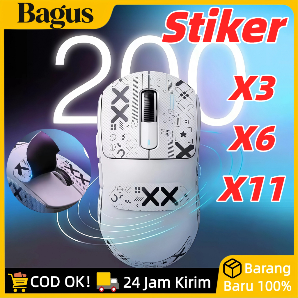 Attack Shark X3 PRO X6 X11 PRO Grip Mouse Sticker สติ๊กเกอร์จับเมาส์กันลื่นดูดซับเหงื่อ