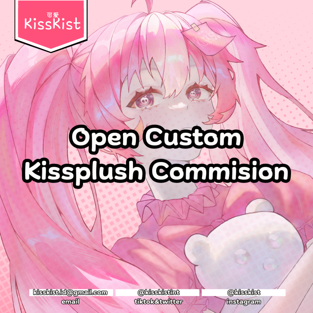 [CLOSED UNTIL FURTHER NOTICE, IN MONTHS] เปิดบอร์ด Kissplush แบบกําหนดเอง | พวงกุญแจตุ๊กตาตุ๊กตา