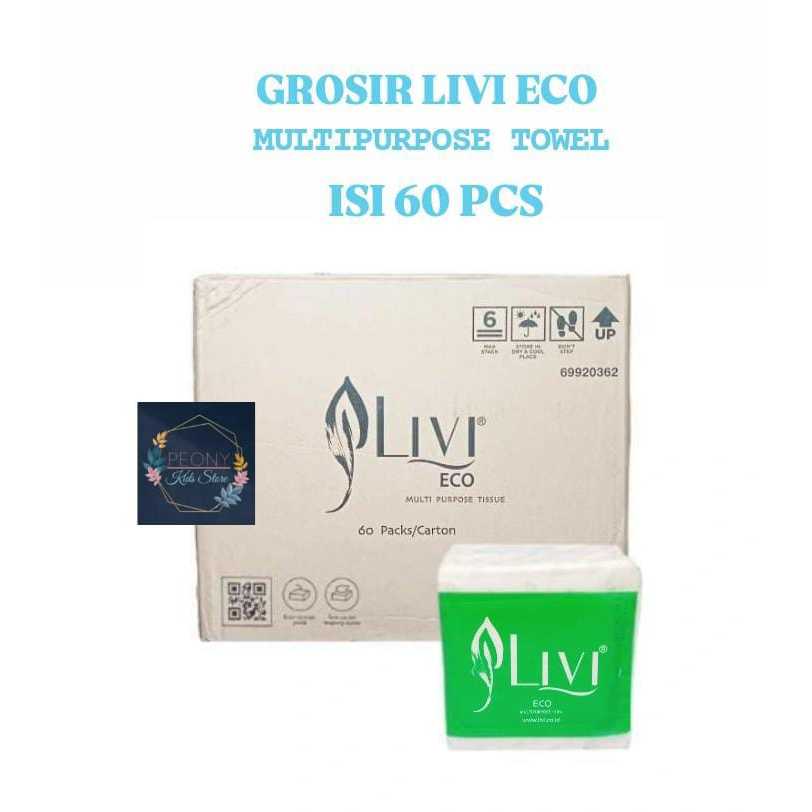 WHOLESALE LIVI POP UP MULTIPURPOSE 150s 2ply / ทิชชู่ป๊อปอัพ livi 150 s 2 ชั้น