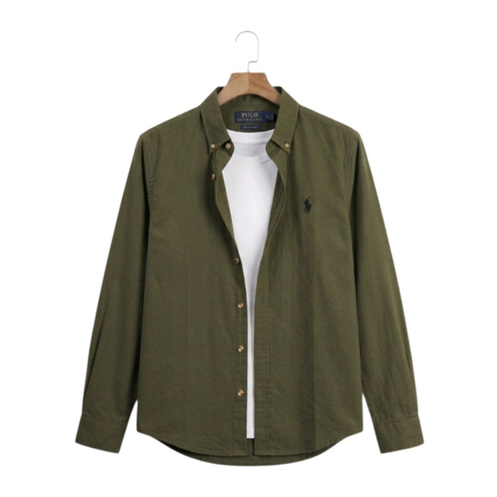 เสื้อเชิ้ตแขนยาวระดับพรีเมียม KEMEJA Ralph Lauren | เสื้อโปโลผู้ชาย,s Ralph Lauren Slimfit | เสื้อเช