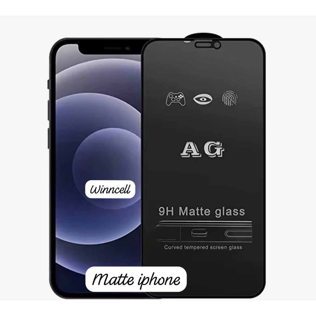 (รับประกันการคล้ายกันใหม่) ฟิล์มกระจกด้าน/Anti-Oil full NEW FOR Tempered Glass iPHONE 6/6+/7/7+/8/8+