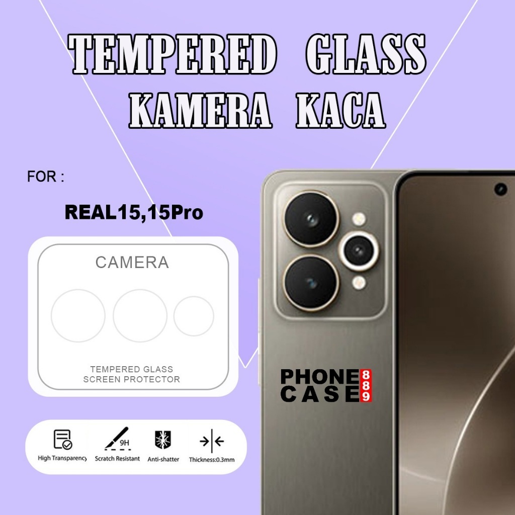 REALME 15 5G REALME 15 PRO REALME 13 PLUS REALME 13 PRO PLUS TEMPERED GLASS CAMERA LENS PROTECTOR AN