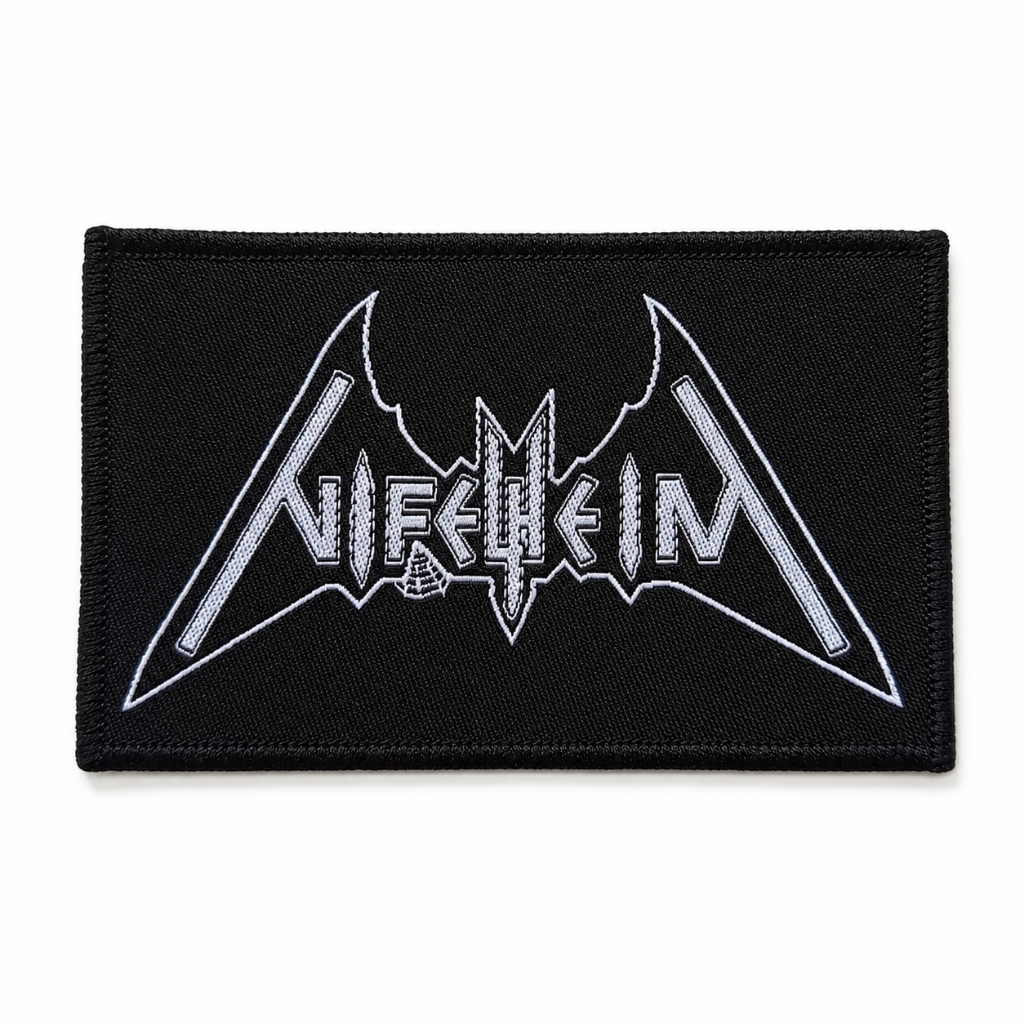 อาร์มทอโลโก้ Nifelheim สำหรับติดเสื้อแจ็คเก็ตและเสื้อกั๊ก – เครื่องประดับแฟชั่น – สินค้าจากวงดนตรี