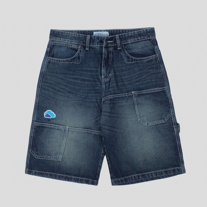 AFTER CLOUD JORT CARPENTER WASHED