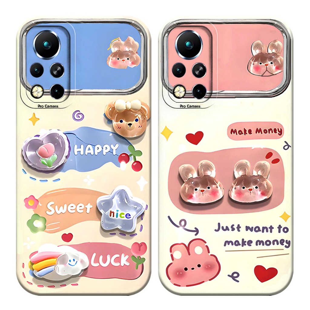 HP INFINIX HOT 11S NFC Phone Case เคสโทรศัพท์ Prokamera ยืดหยุ่น