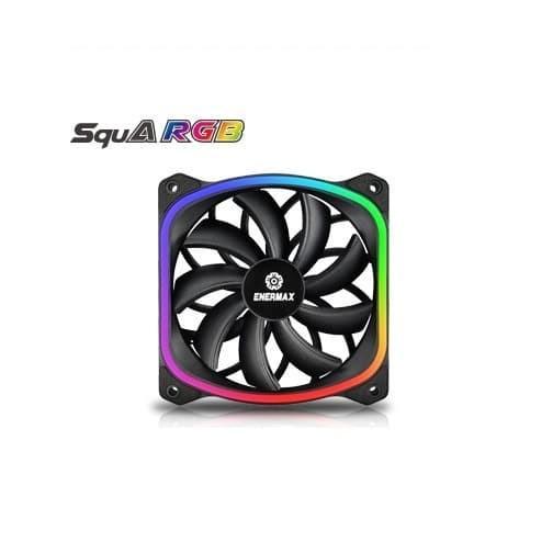 พัดลม Enermax SquARGB 12CM - UCSQARGB12P-SG