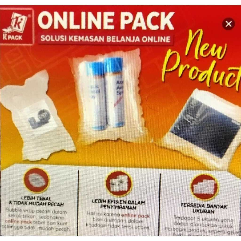 K Pack Online Pack - นวัตกรรมใหม่ บรรจุภัณฑ์นิรภัย จัดส่งสินค้าออนไลน์ 7,500