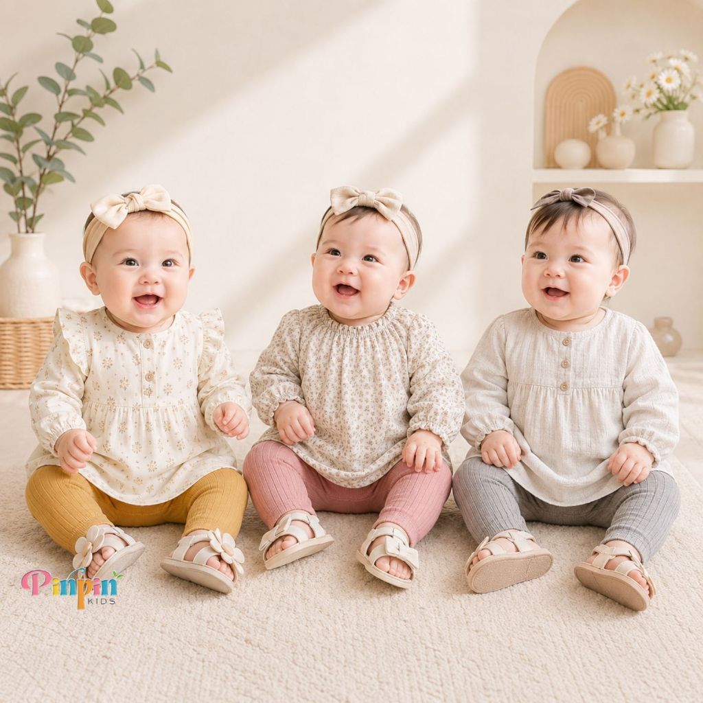 KATUN Pinpin Kids - เลกกิ้งธรรมดา/กางเกงลําลองสําหรับเด็กทารกทําจากผ้าฝ้ายพรีเมี่ยม