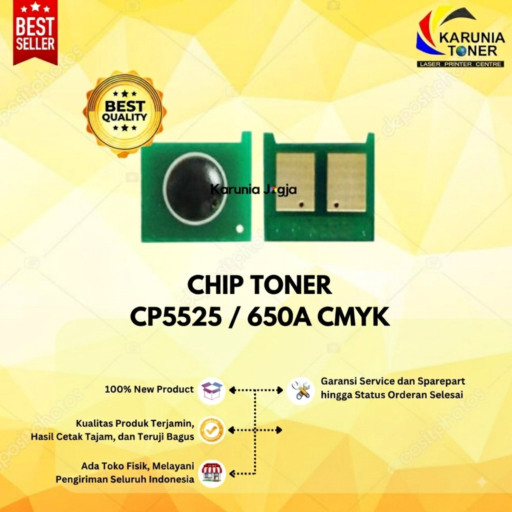 ชิปโทนเนอร์ CP5525 650A CMYK