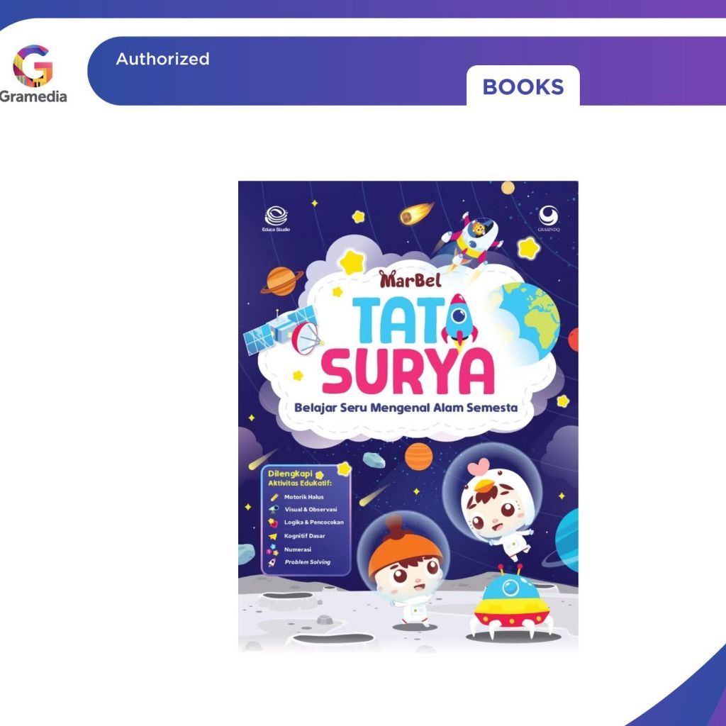Gramedia Pekanbaru - SOLAR SYSTEM MARBLE