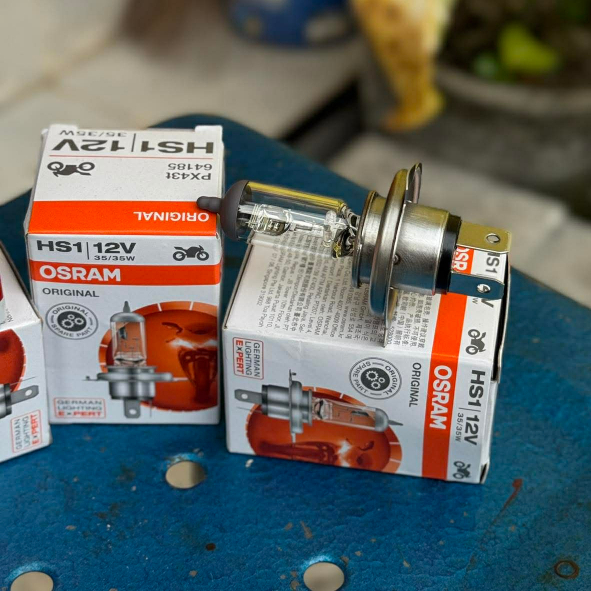 H4 12V 35W หลอดไฟ H4 35 วัตต์ OSRAM HOLOGEN BULB