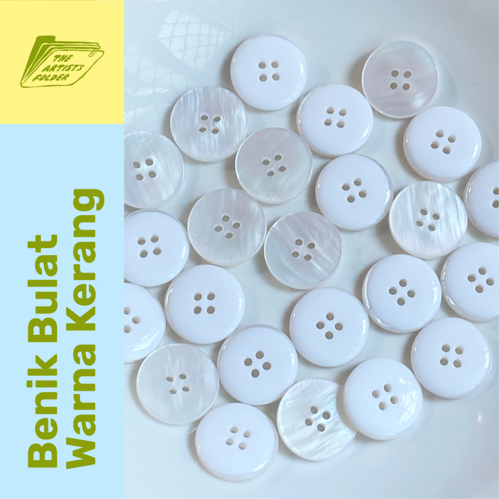 (TAF) Benik Shell รุ่น 2.3 ซม. ต่อ 10 ชิ้นตัดเย็บเสื้อผ้าปุ่ม DIY อุปกรณ์เสริมสร้อยข้อมือสร้อยคอ