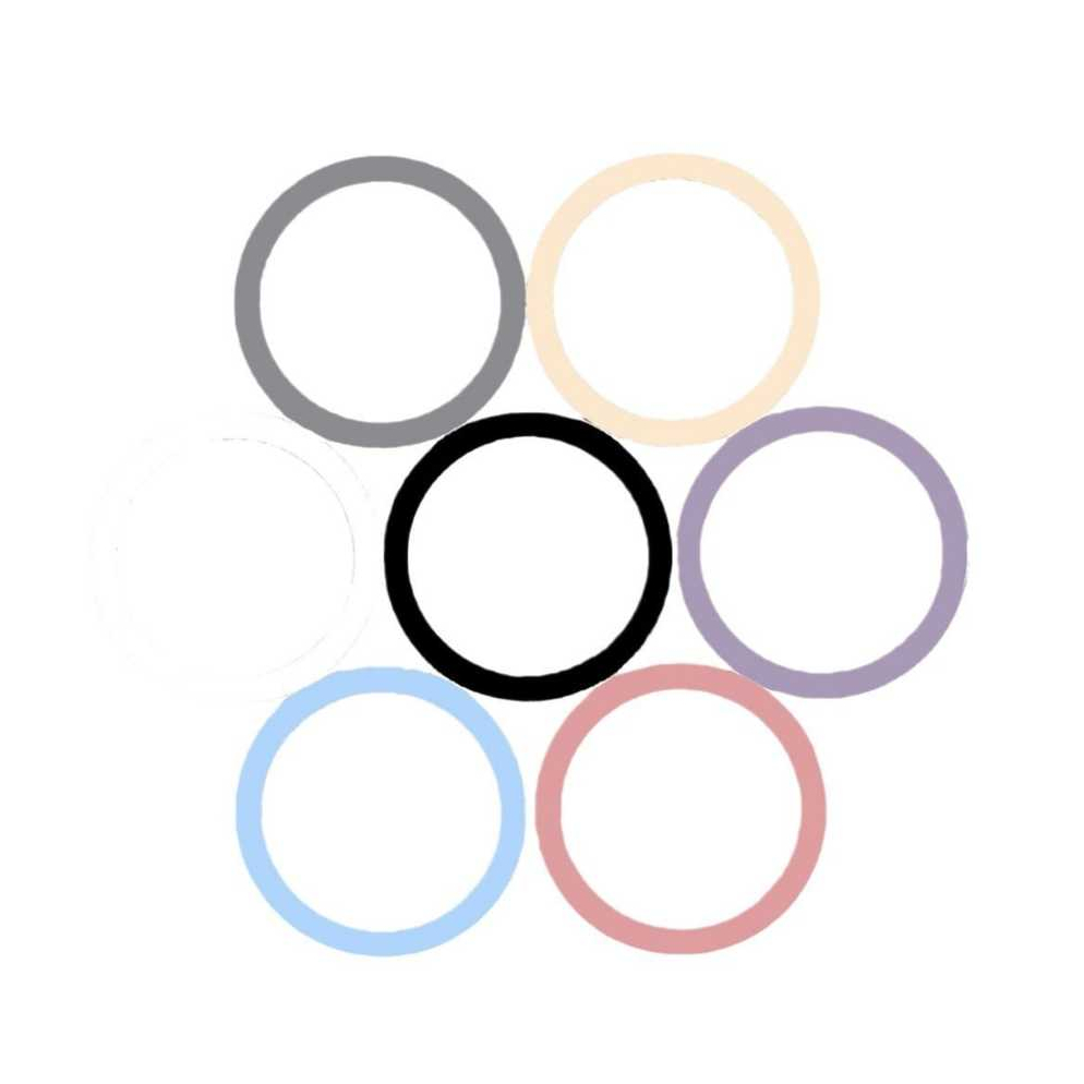 BOTANICA - วงแหวนแม่เหล็ก Magsafe Popsocket และที่ใส่การ์ดสีรุ้ง